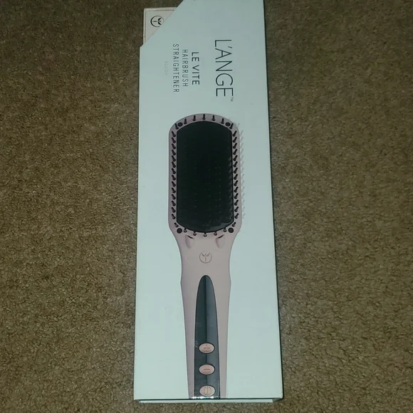 ⭐️⭐️⭐Hairbrush straightener like new great condition as shown on pic description Upgraded Ionic Hair Straightener Brush for Frizz-Free Hair  main image 3